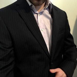 Men’s Pinstripe Blazer by Saks
